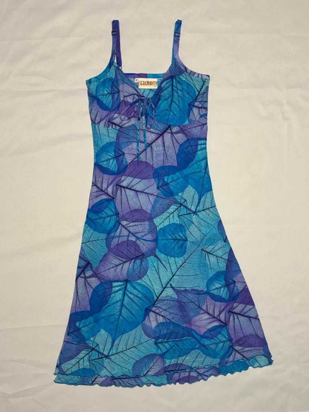 Serendipity Maui Mesh Overlay Midi Dress